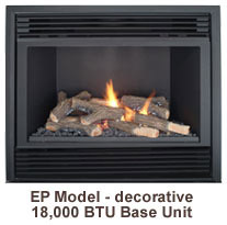 Tasman Gas Fireplace Decorative EP Model